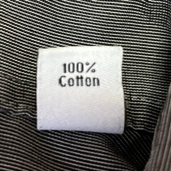 Calvin Klein Slim Fit Performance Non Iron Men Gray Button Down Dress Shirt 15.5 - Picture 5 of 5